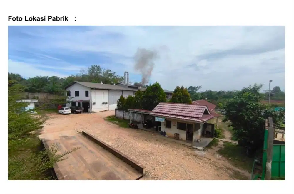 DIJUAL PABRIK TEPUNG TAPIOKA – SAROLANGUN, JAMBI PABRIK SIAP PRODUKSI