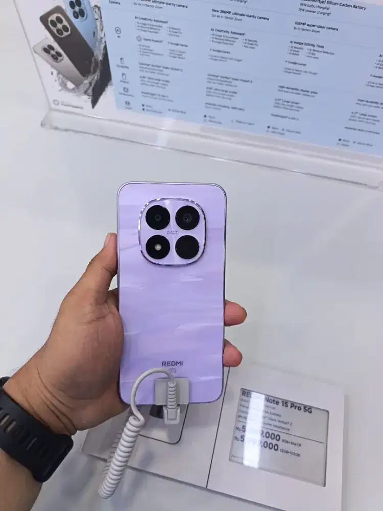 REDMI NOTE 15 PRO 5G RAM 8/256 ( XIAOMI PLAZA BINTARO)