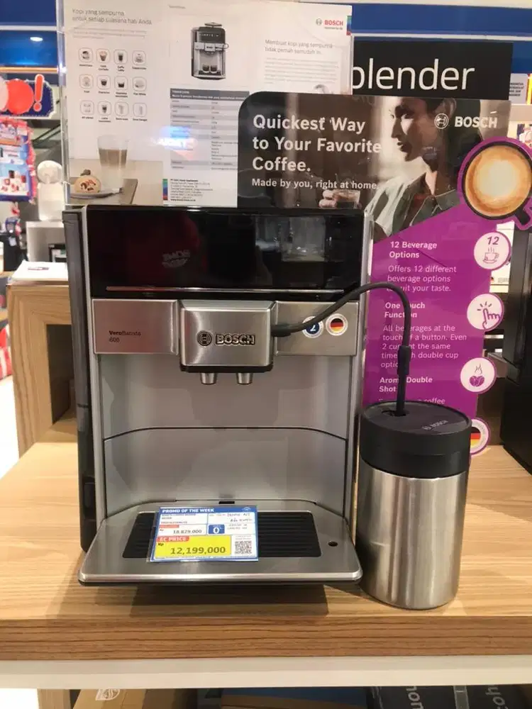 Bosch caffe maker silver