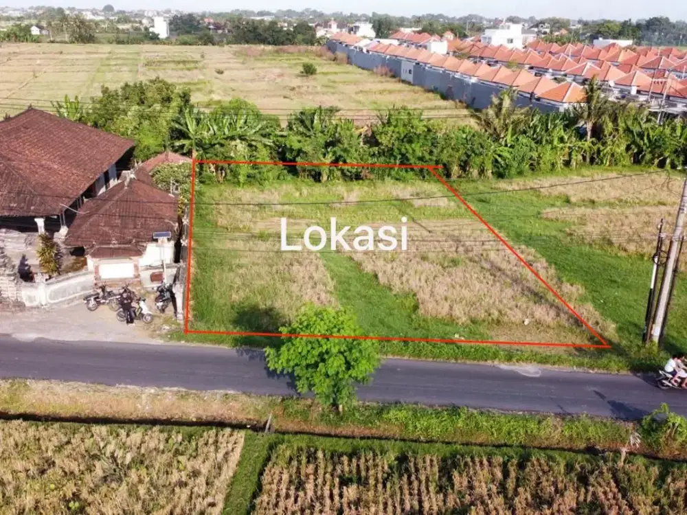 Di jual tanah premium Jl Raya Pantai Kedungu utara