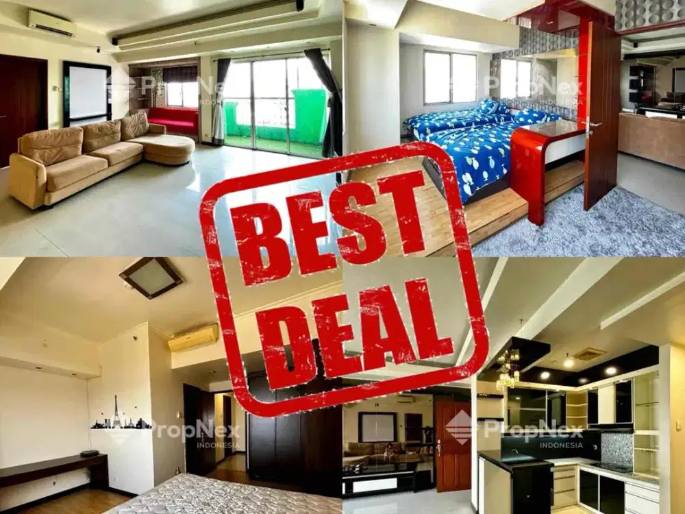 Dijual murah, waterplace penthouse tower A  3Br Furnish