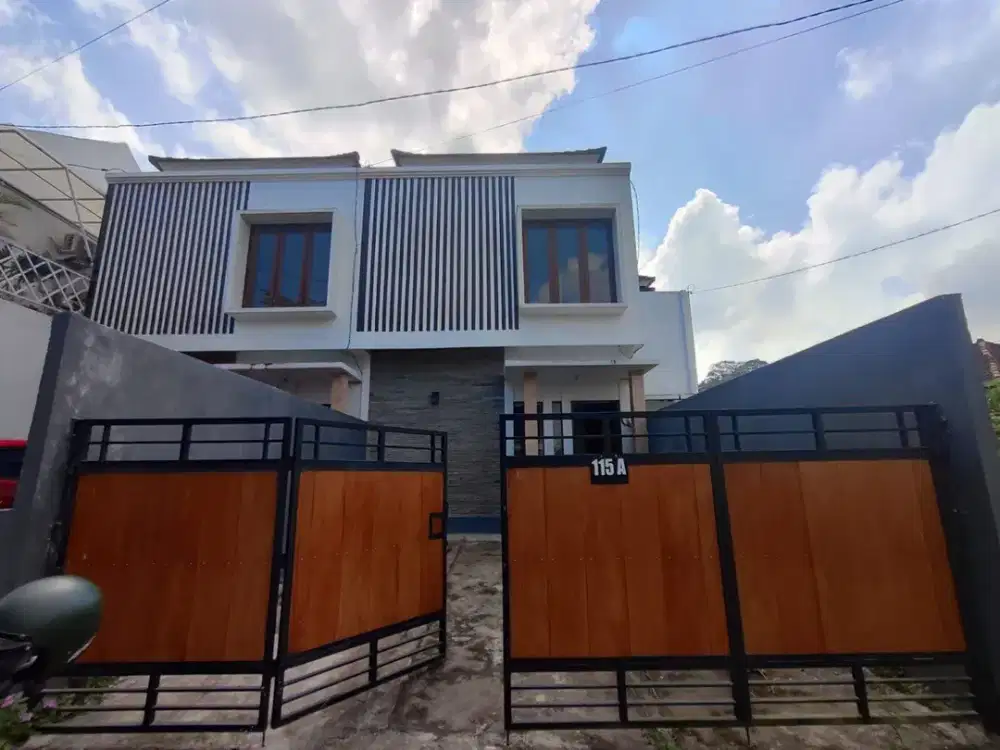 Rumah siap huni dengan konsep minimalis di Batu Aji, Kerambitan, Tabanan. Lingkungan perumahan asri
