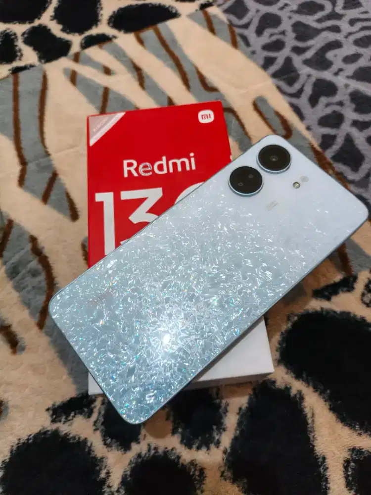 Xiaomi redmi 13c 8/256 mulusss resmi Indonesia