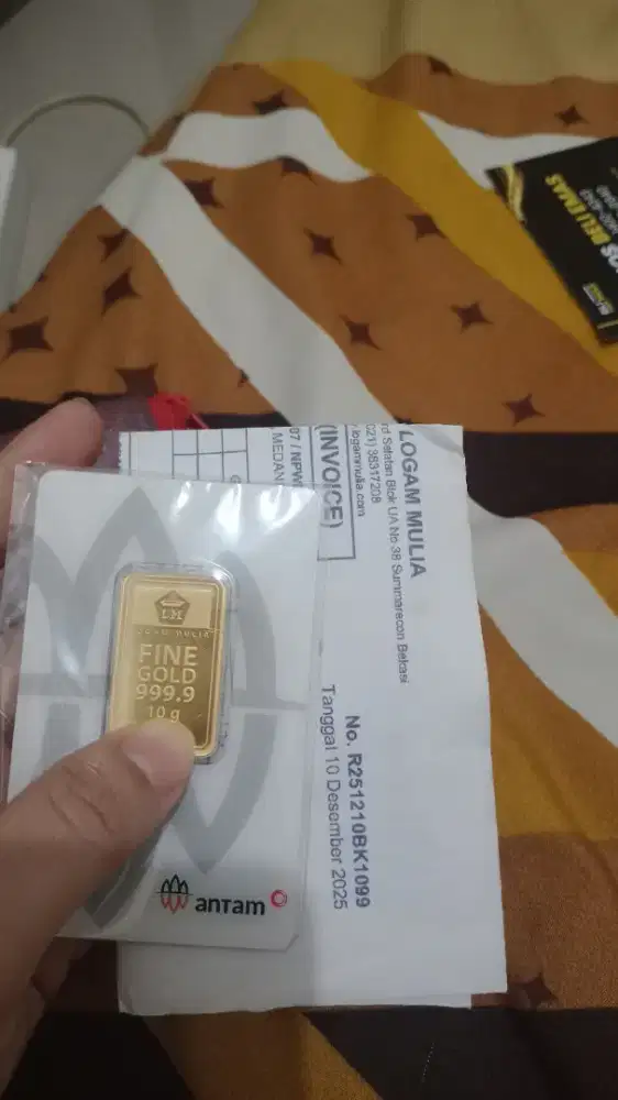 Emas Antam 10gram 2025