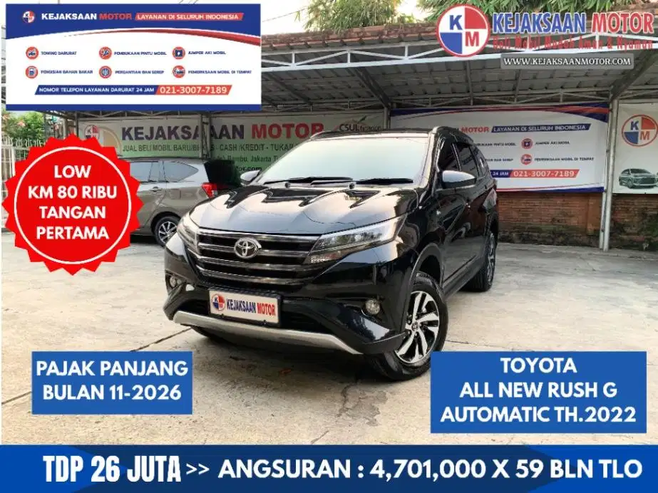 Toyota All New Rush G 1.5 Automatic Th.2022