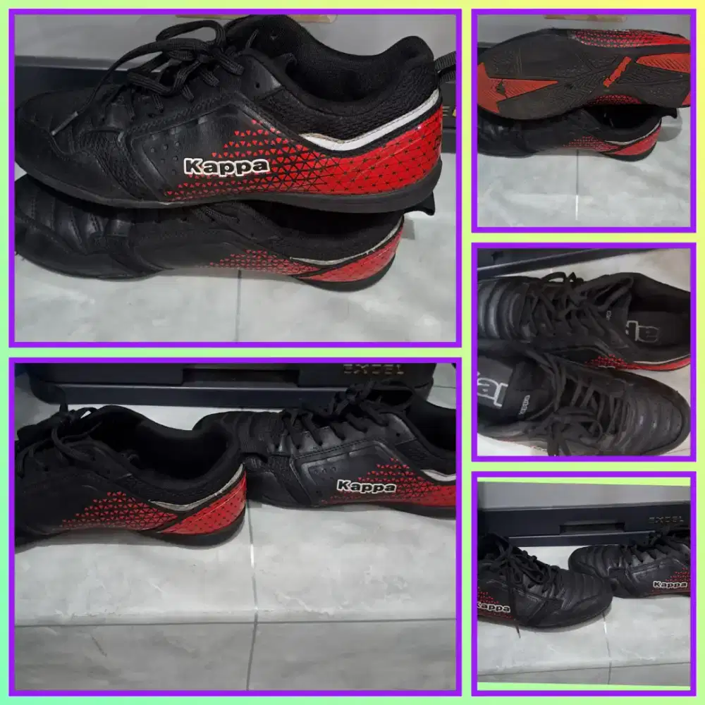 Jual sepatu futsal/lari kappa original size 41