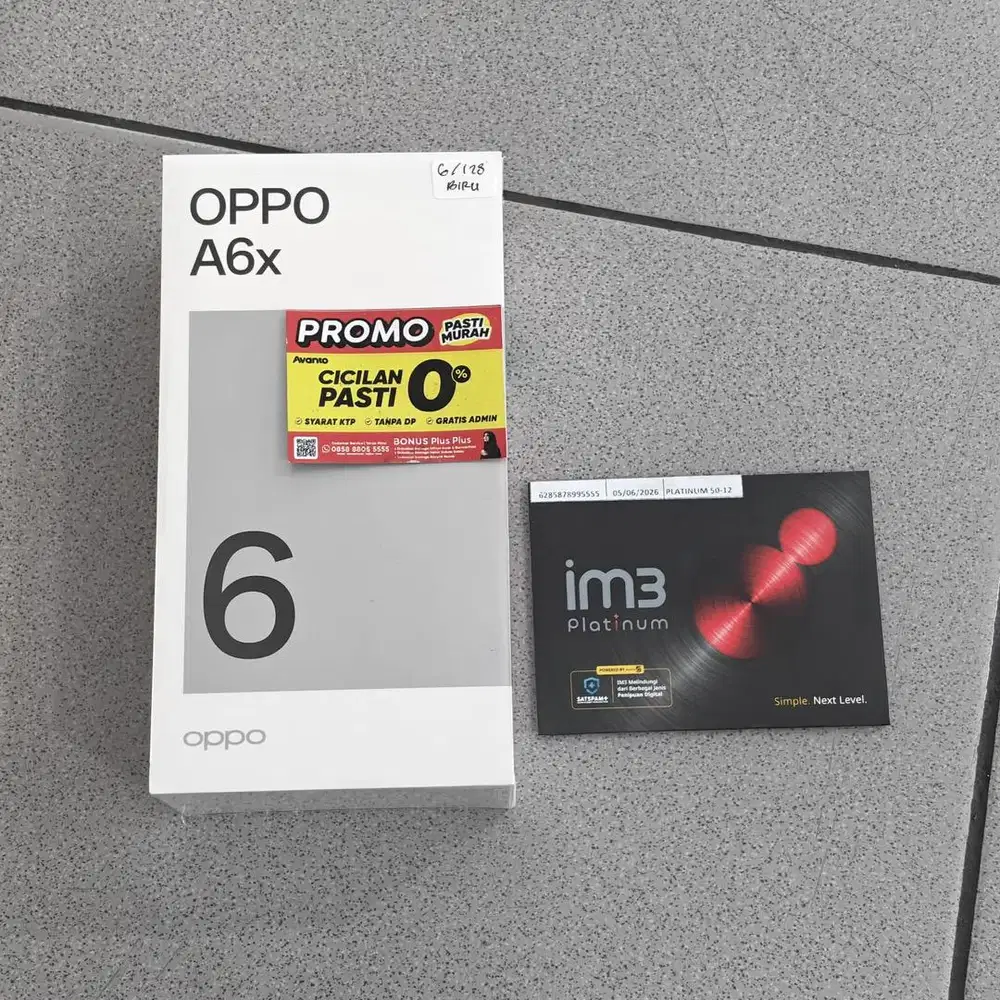 Promo hp oppo gratis sim card im3