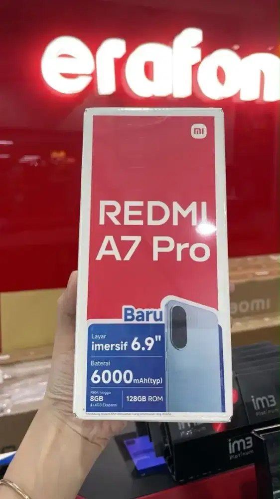 XIAOMI A7PRO 4/128 GARANSI RESMI 100%