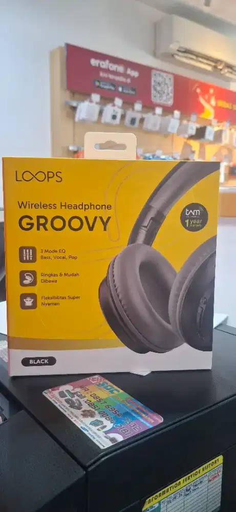 LOP BT headphone groovy x32 promo di erafone antasari