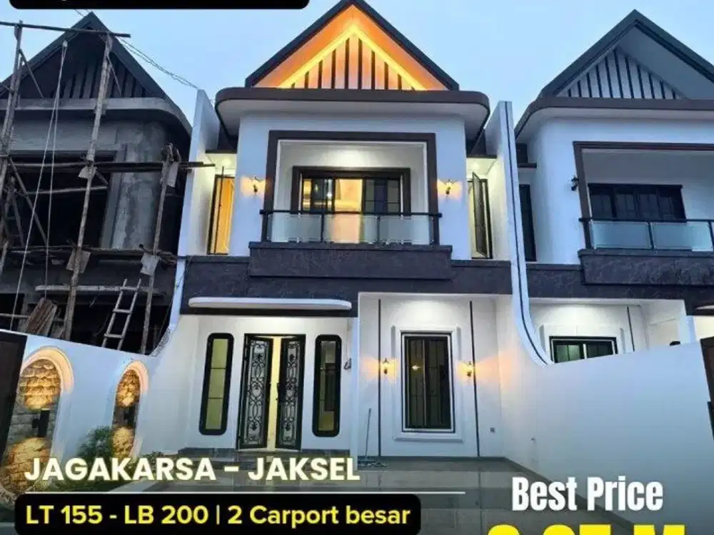 Rumah Mewah Besar Lokasi Strategis di Jagakarsa Jakarta Selatan