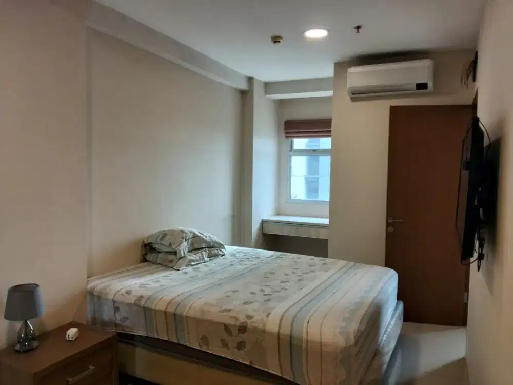 Disewakan 1 Bedroom Oak Tower A – View Kota, Full Furnish, Dekat Jaklingko, Lantai 2, Jaktim