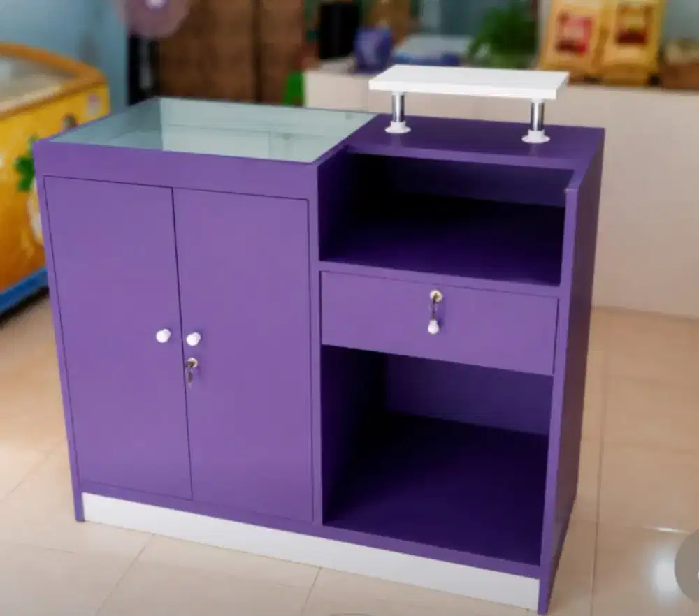 Meja Kasir Modern Premium Murah
