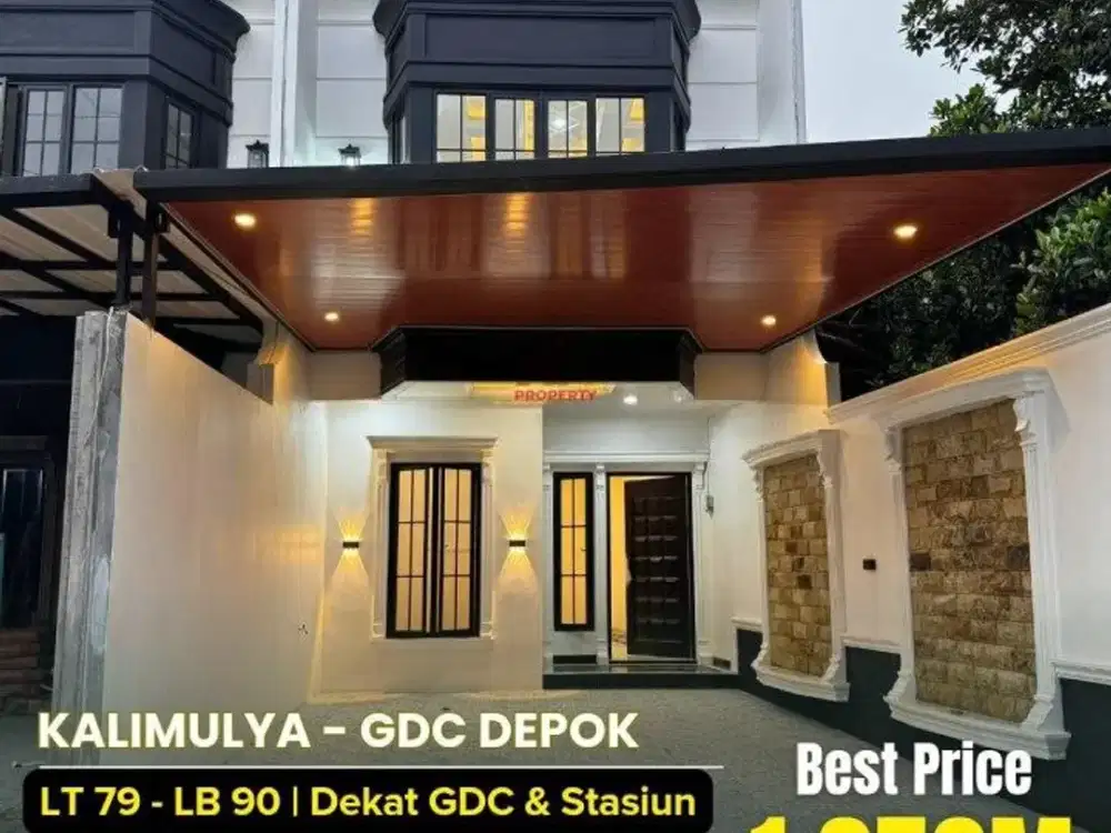 Rumah Cantik Siap Huni di Jl. Kocen Kalimulya Cilodong Depok