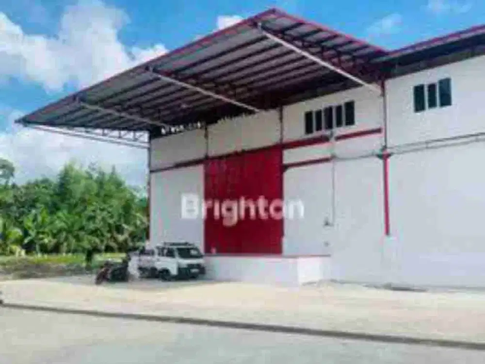 Disewakan gudang 1.260 m2 di Kariangau KM 5.