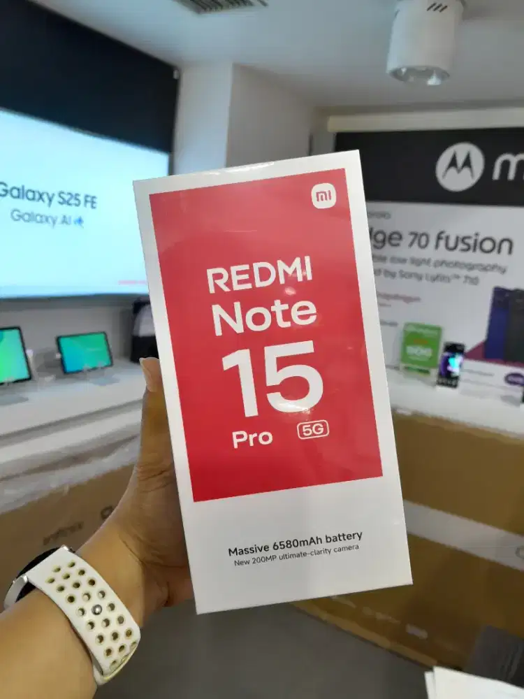 REDMI NOTE 15 PRO 8/256 GARANSI RESMI 100%