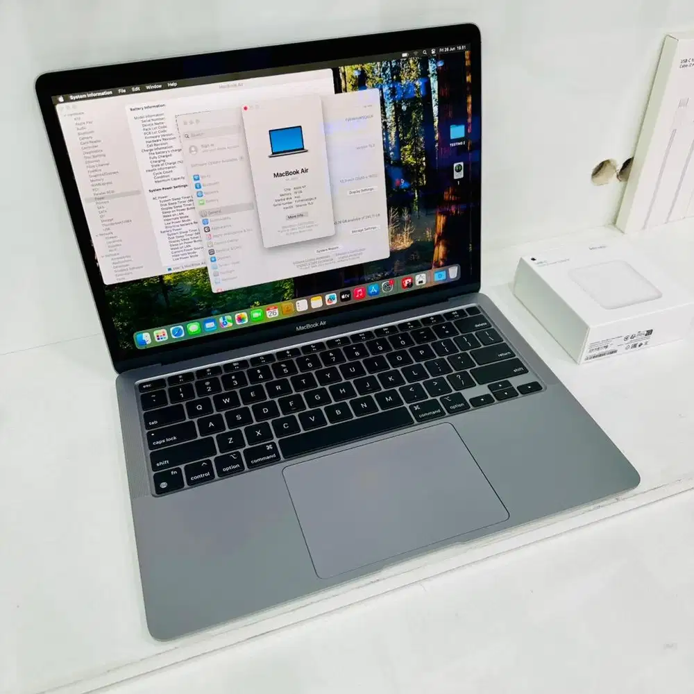MacBook Air 13 inch M1 SSD 256GB Ram 16GB Normal original