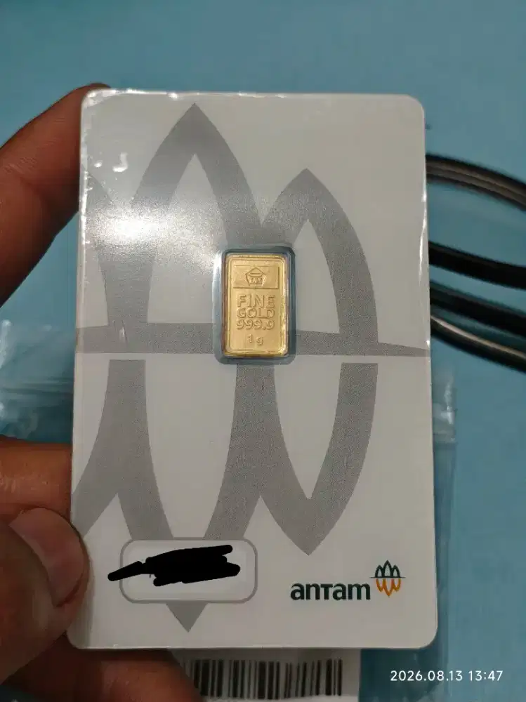 Emas Antam 1gr Certieye 2019