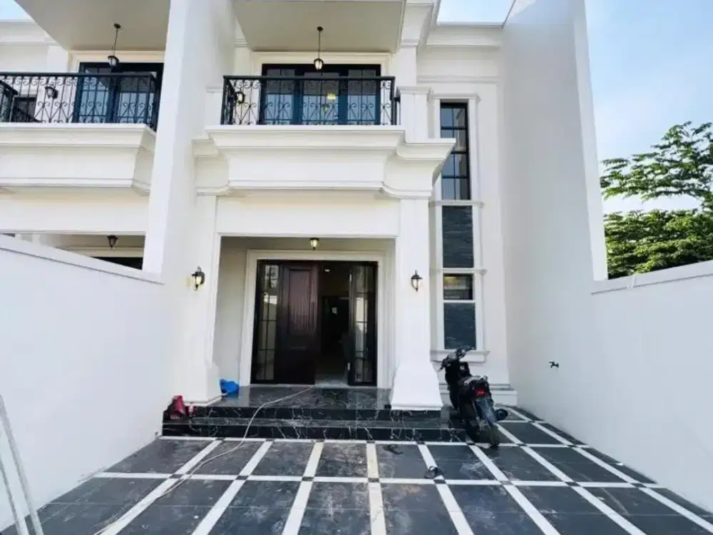 Rumah Cantik Mewah Siap Huni Dekat Stasiun Depok Lama