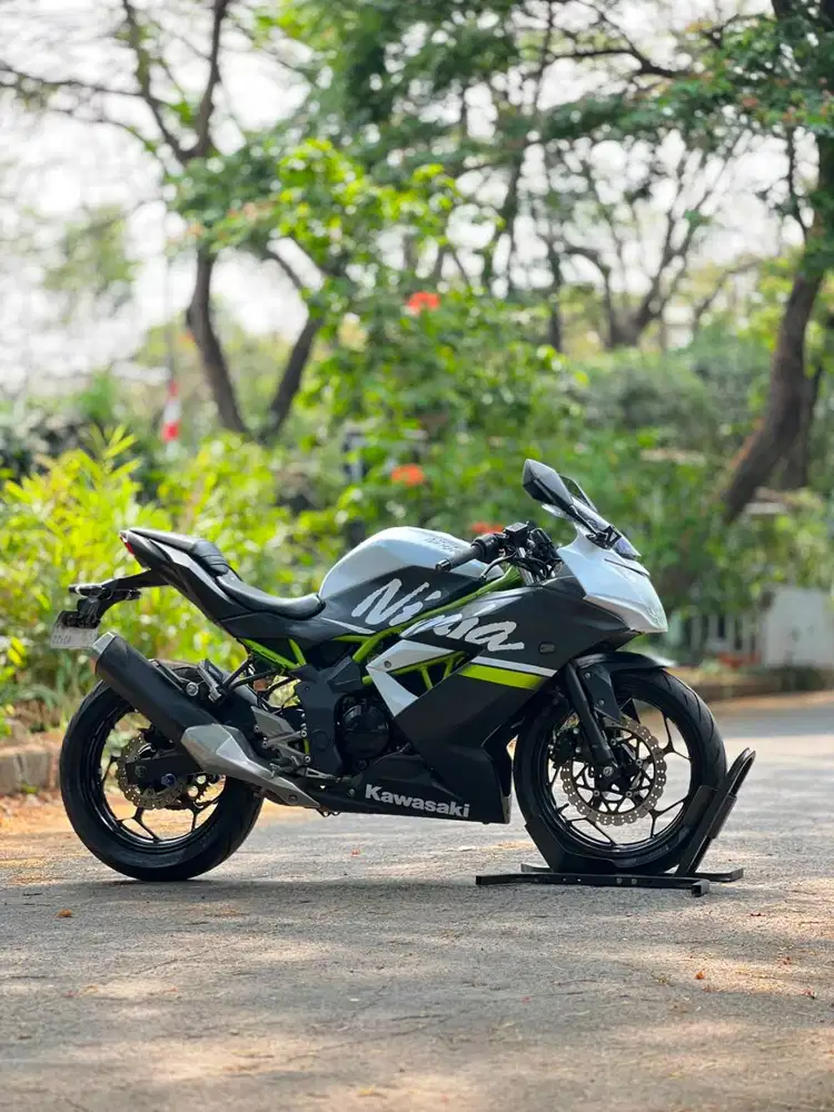 KAWASAKI NINJA 250 MONO SL 2021 PUTIH KM LOW PAJAK PANJANG FULL MULUS