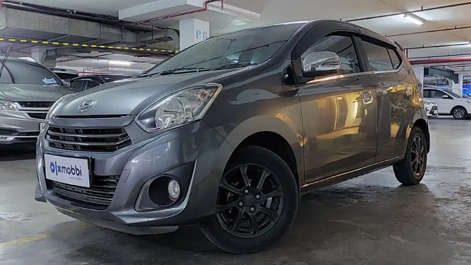 TDP 7, JT Daihatsu Ayla 1.0 X Bensin-AT Silver 2022