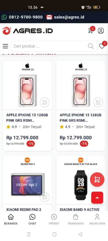 promo cicilan handphone & laptop