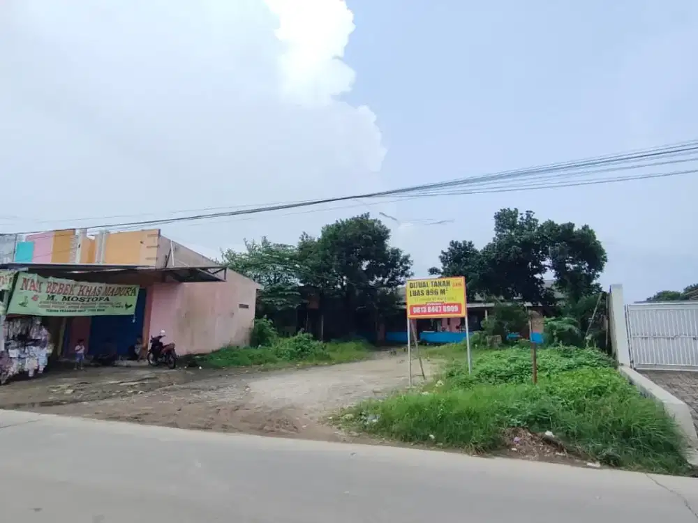 JUAL TANAH LT 896 LOKASI STRATEGIS DI BEKASI TIMUR, JL. ASEM RAYA, MUSTIKAJAYA, BEKASI TIMUR