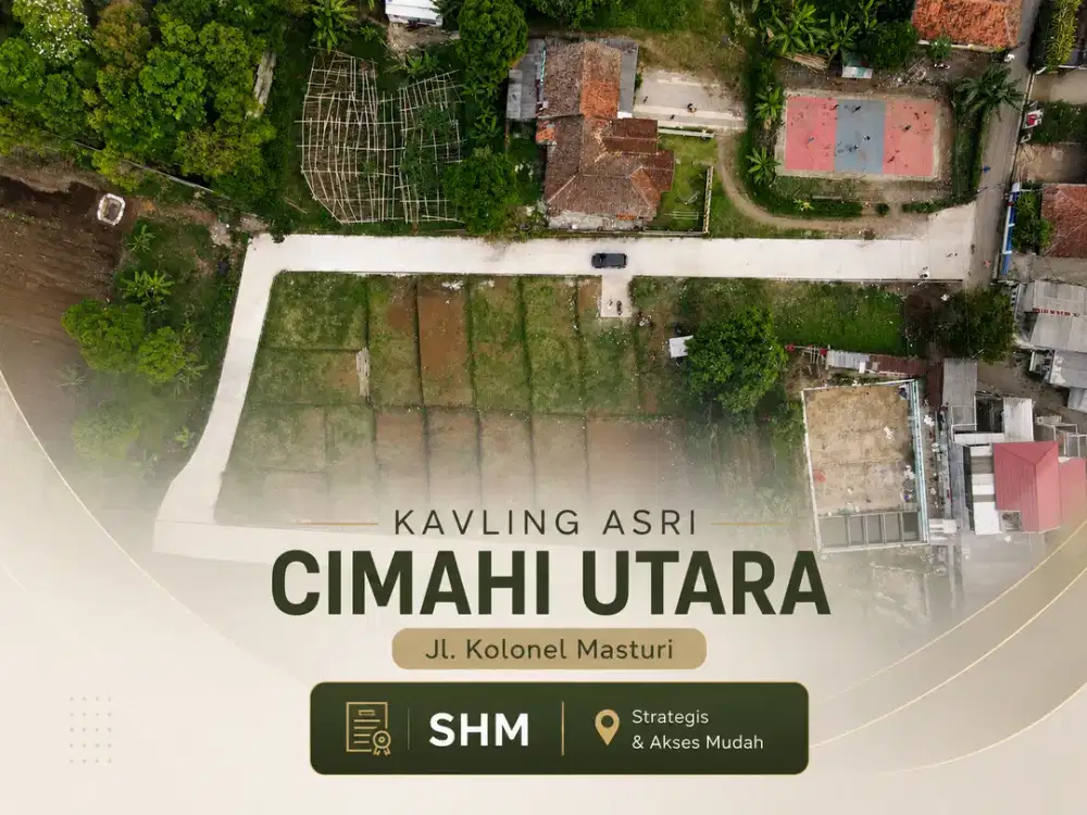 Tanah Kavling SHM di Cipageran, Cimahi – Dekat Fasilitas Umum
