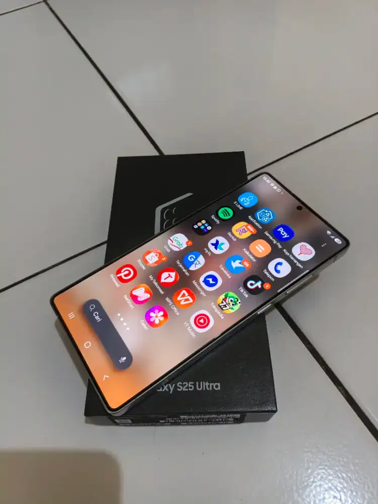 Samsung s25 ultra 12/256 jaringan 5G resmi Indonesia