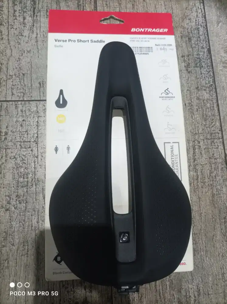 Sadel carbon bontrager pro verse pro short