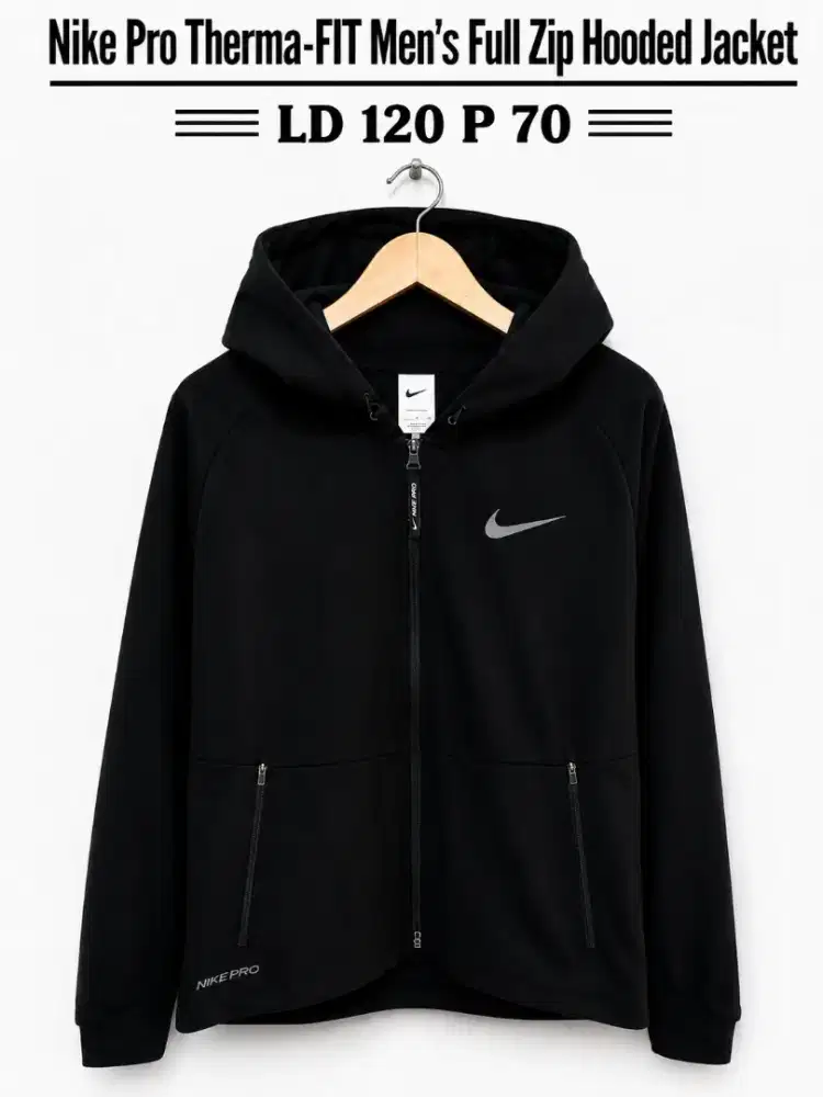Nike Pro Therma-FIT Men's Full-Zip Hooded Jacket