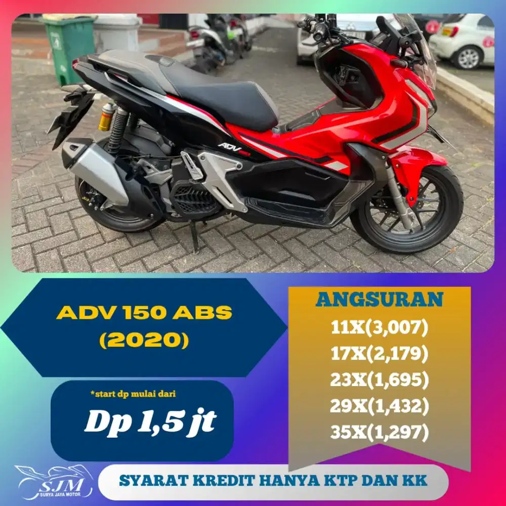HONDA ADV 150 ABS 2020 MESIN HALUS