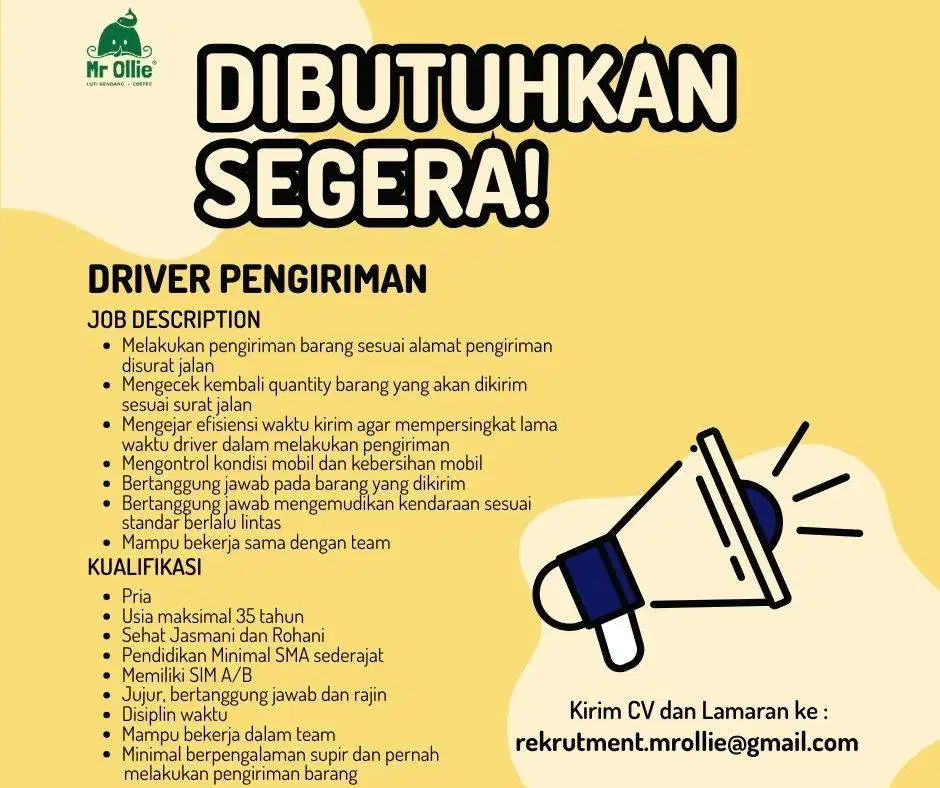 '' Driver Pengiriman''