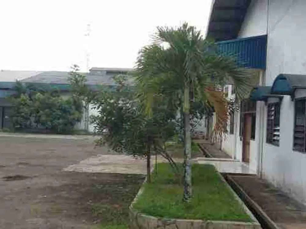 Pabrik 1 Hektar di Samping Taman Mekarsari, Letak Strategis!