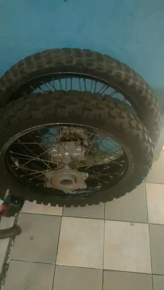 Ban masih original CRV klx