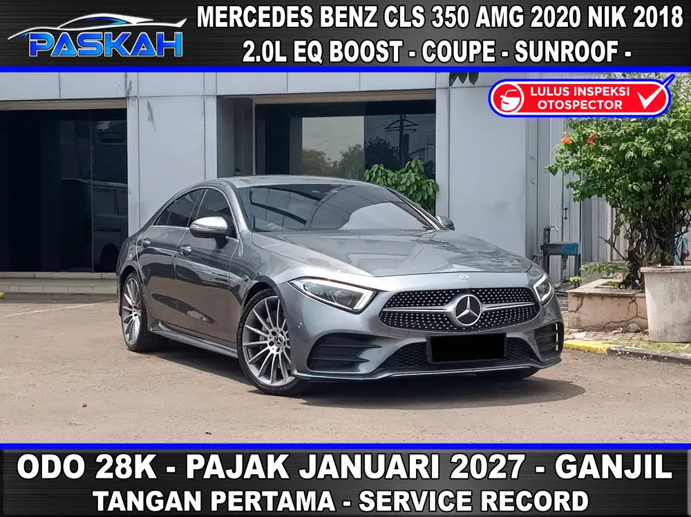 CLS350 AMG COUPE 2019 Nik 2018 CLS 350 2019 TAX=2027 Bunga=4% Odo=17k