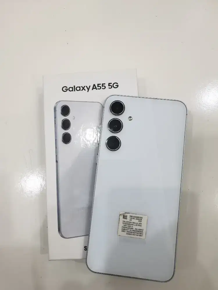 Samsung A55 5G 12/256 mulus lengkap