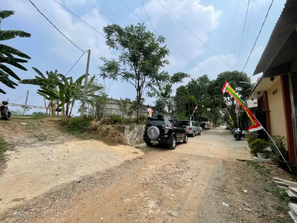 Jual Tanah SHM 100Jtan di Citayam - Dalam Perumahan - Fasum Jalan Lebar 11 Meter - 15 Menit Stasiun Citayam