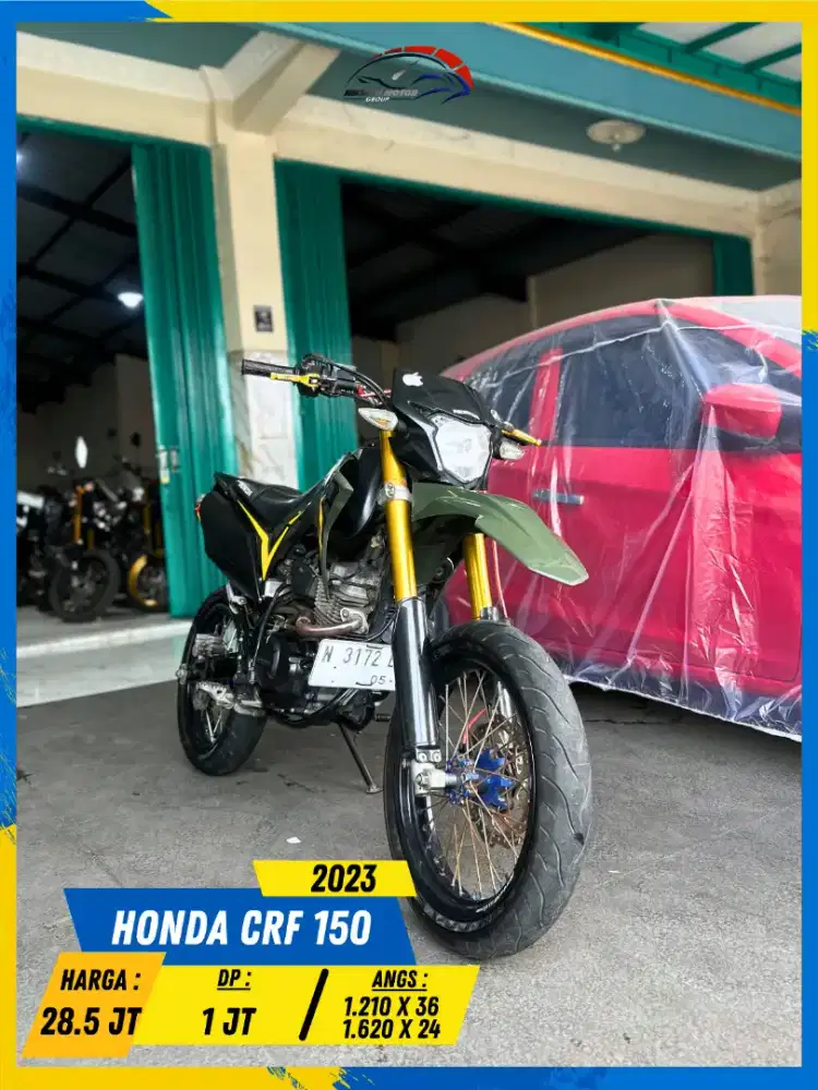 HONDA CRF 150 2023 BEKAS RASA BARU BOSSKU HIKMAH MOTOR KEPUH MALANG