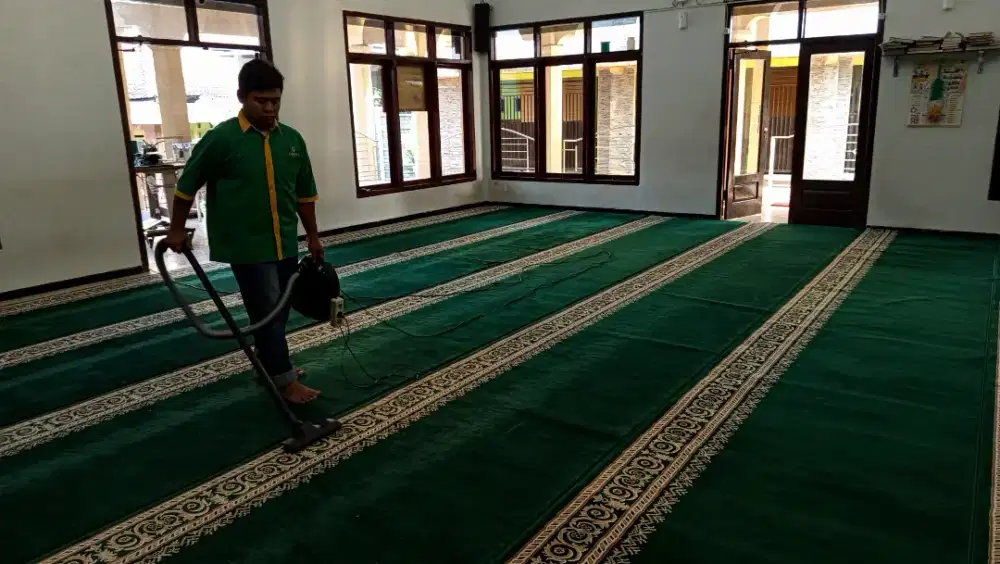 Ready Karpet Masjid Semi Impor Halus - Super 14MM Gratis Pasang