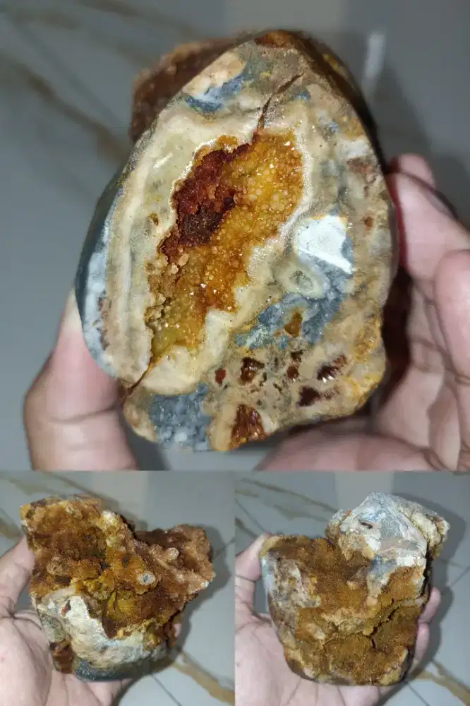 Crystal Geode (Citrine)