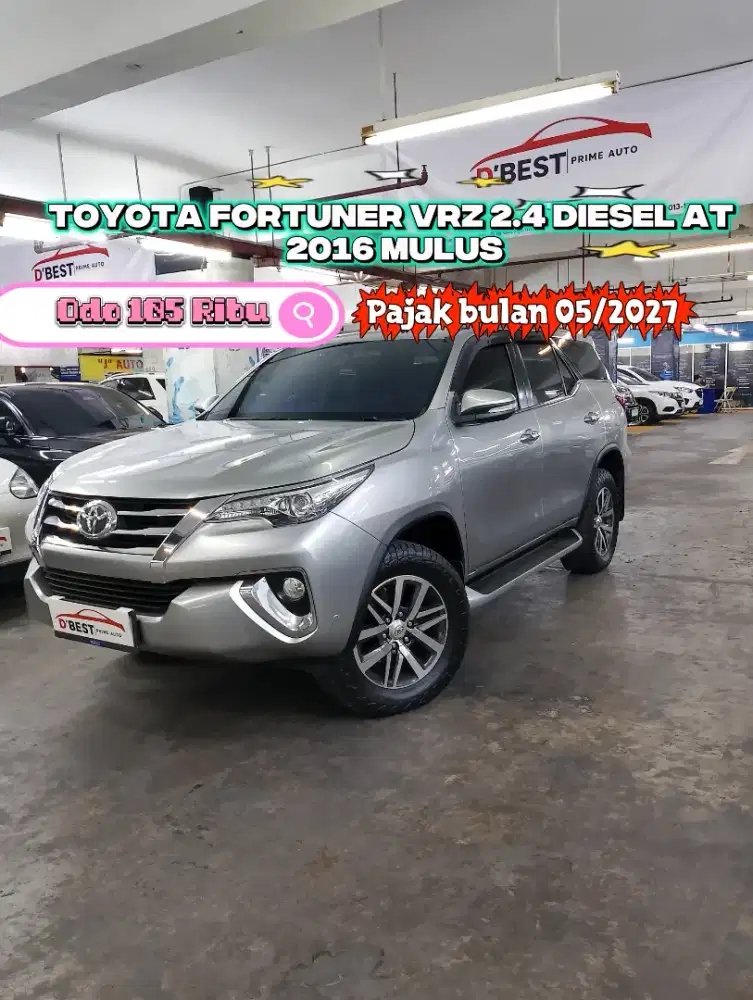 Toyota Fortuner VRZ 2.4 at 2016