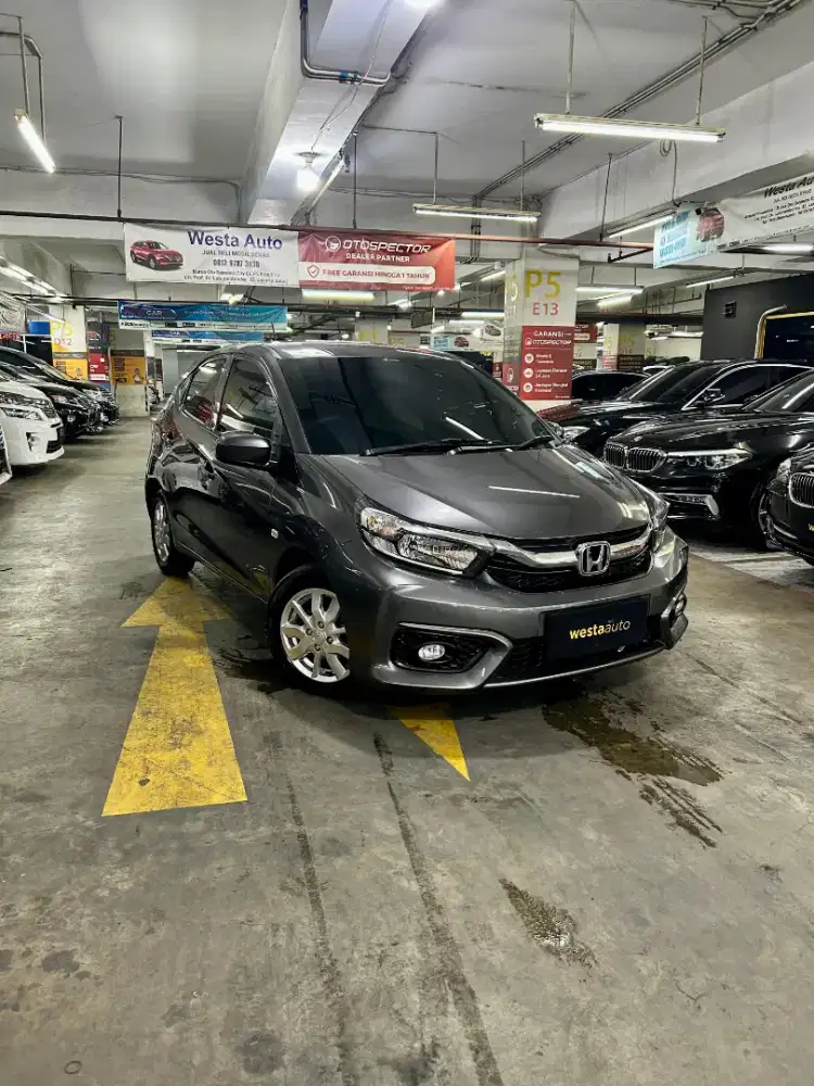 KM 23rb Honda Brio 1.2 E CVT AT 2022 Like New 2021