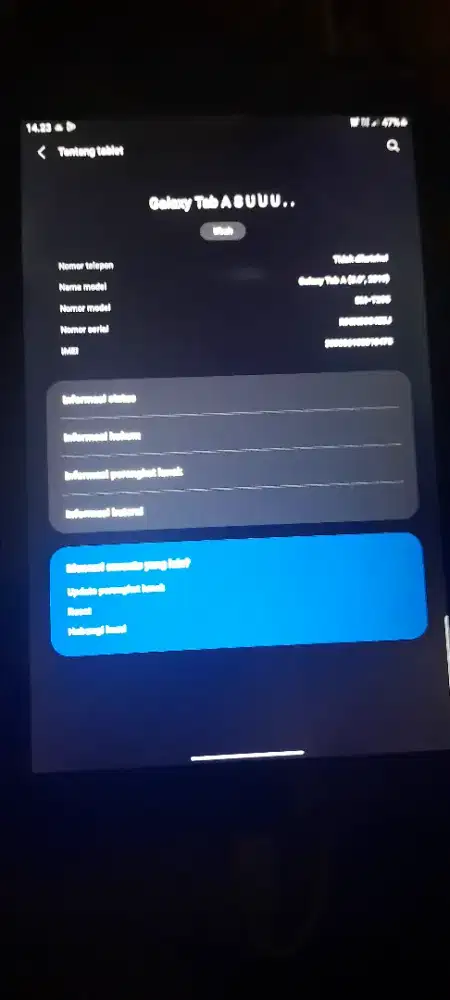 Samsung Tab A8 2019