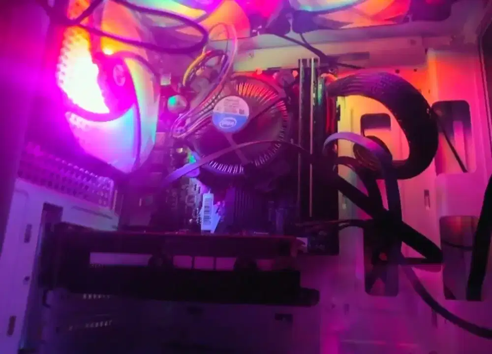 PC FULLSET i5 + RX 550 4GB + Monitor Xiaomi | SSD+HDD | GARANSI
