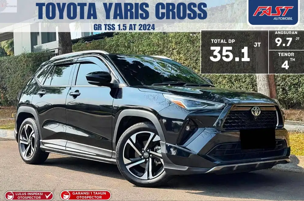 TOYOTA YARIS CROSS GR HYBRID 2024 TSS LOW KM.9RB ANTIK PAJAK OKTOBER
