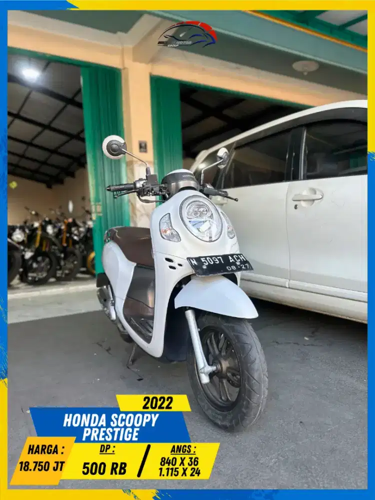 HONDA SCOOPY PRESTIGE 2022 NEGO SAMPE DEAL HIKMAH MOTOR KEPUH MALANG