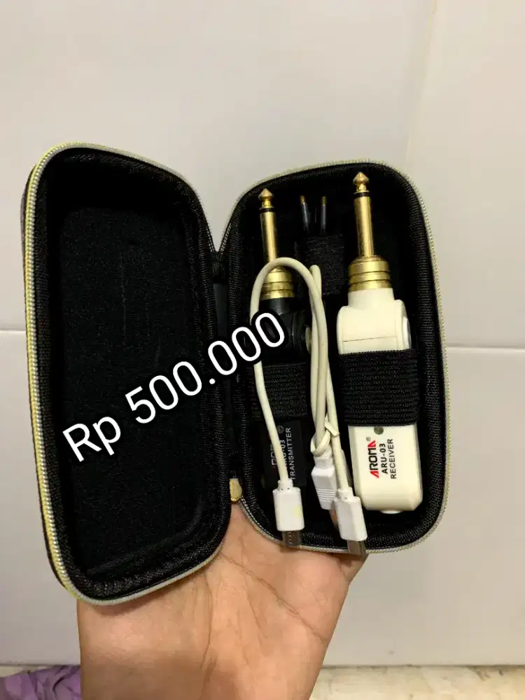 gitar wireless transmitter Aroma ARU03
