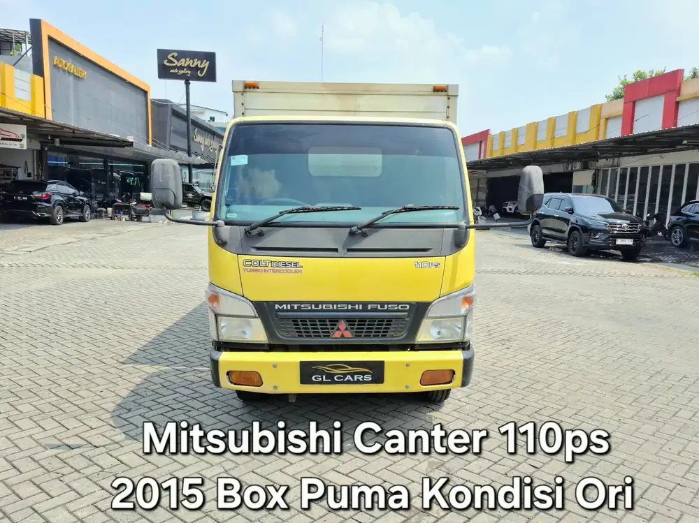 Canter Box Puma Cash 2015 110ps Mitsubishi Colt Kuning Kondisi Bagus