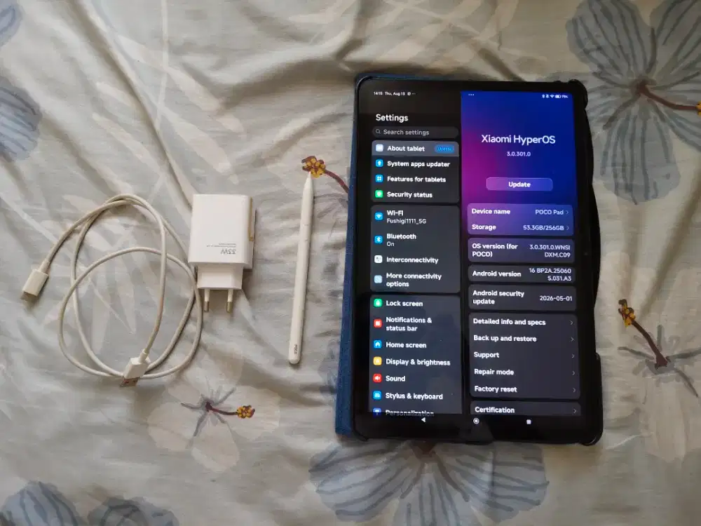 Xiaomi Pocopad 8/256 gb + stylus poco original