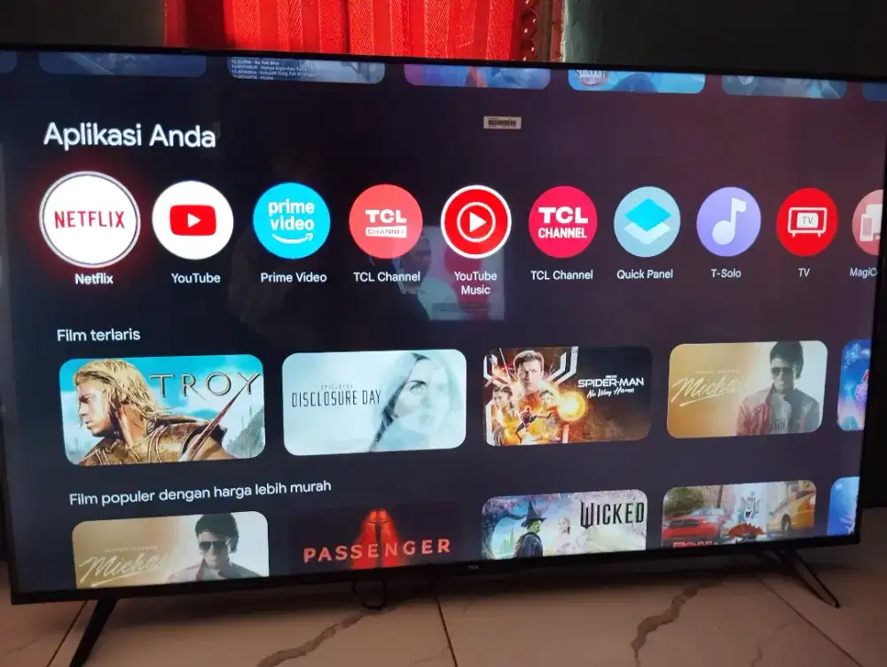 Geogel tv tcl 55 inc